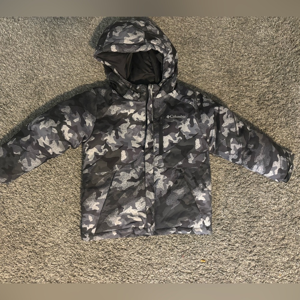 Columbia Camo Puffer Jacket